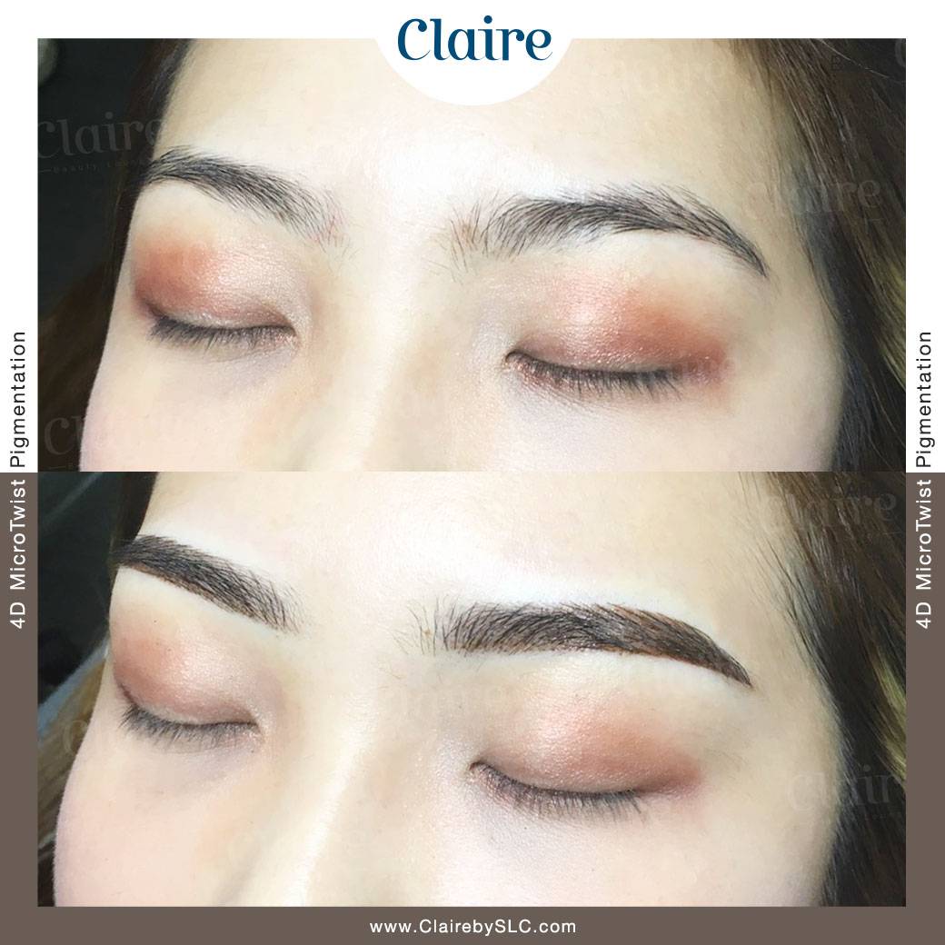 ฝังสีคิ้วClaire-สักคิ้ว