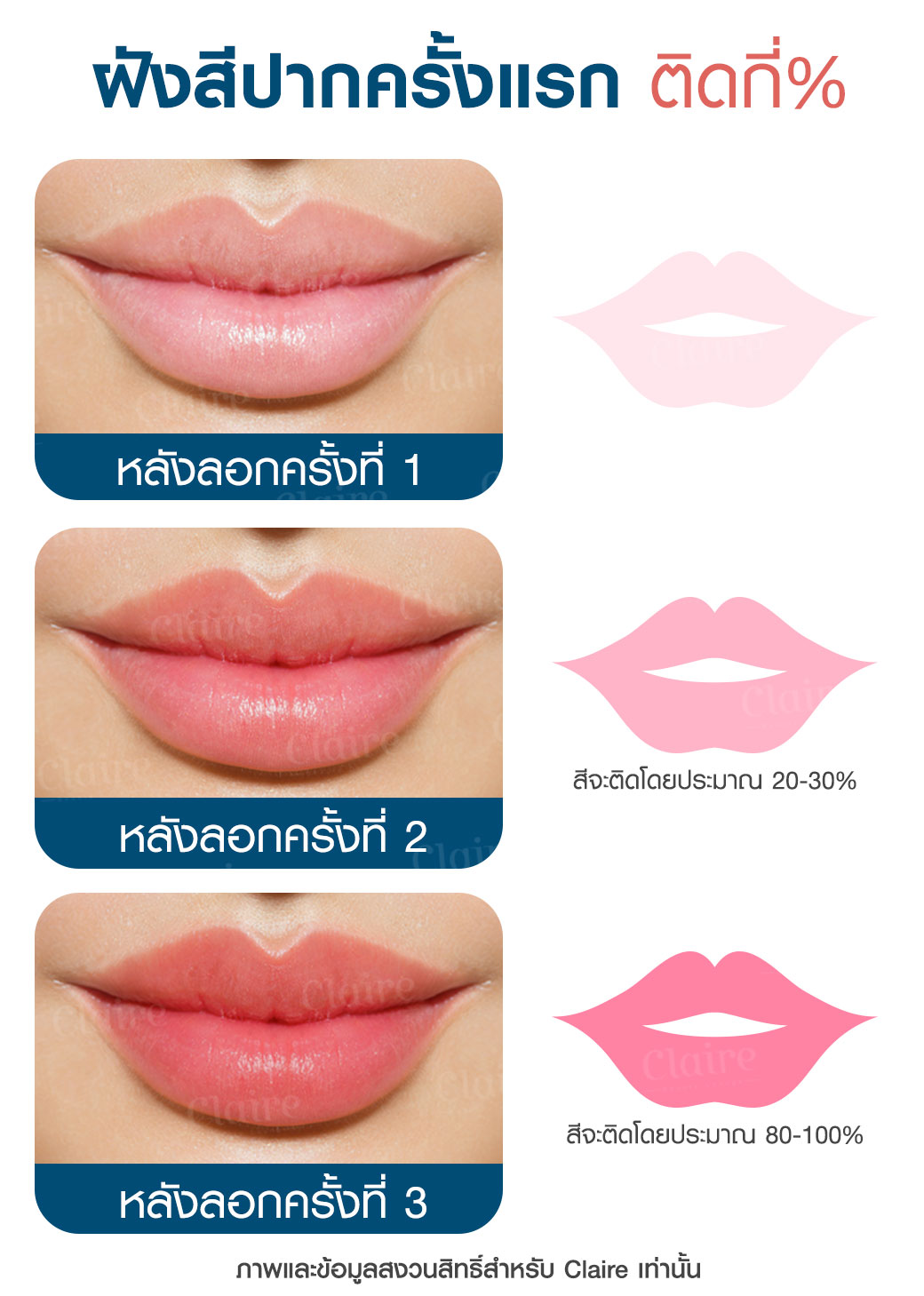 ข้อควรรู้,ข้อควรรู้ก่อนสักปาก,สักปาก,สักปาก claire,claire สักปาก,ก่อนสักปาก,ฝังสีปาก,ลงสีปาก,ก่อนสักต้องรู้,ฝังสีปาก Claire,สักปาก Claire,รีวิวฝังสีปาก