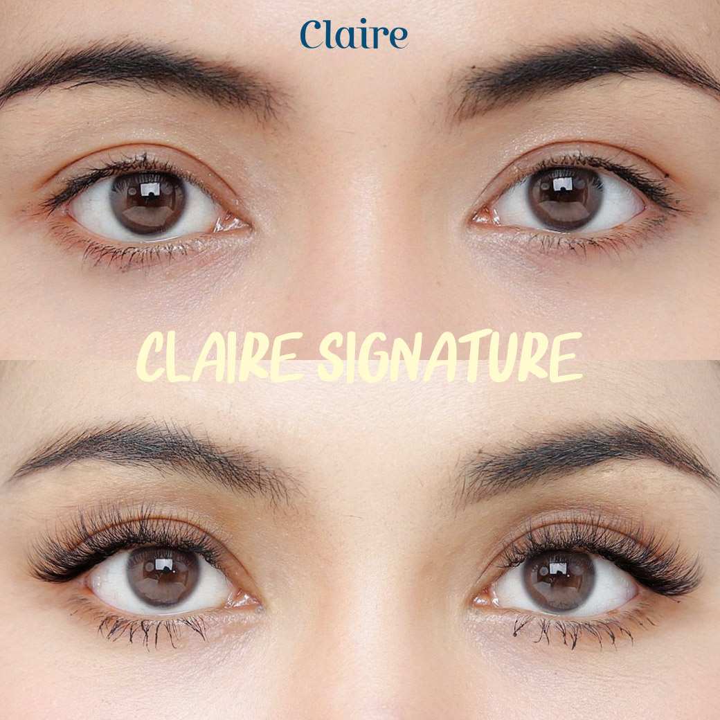 ต่อขนตา Claire,ต่อขนตาClaire Signature,รีวิวต่อขนตา