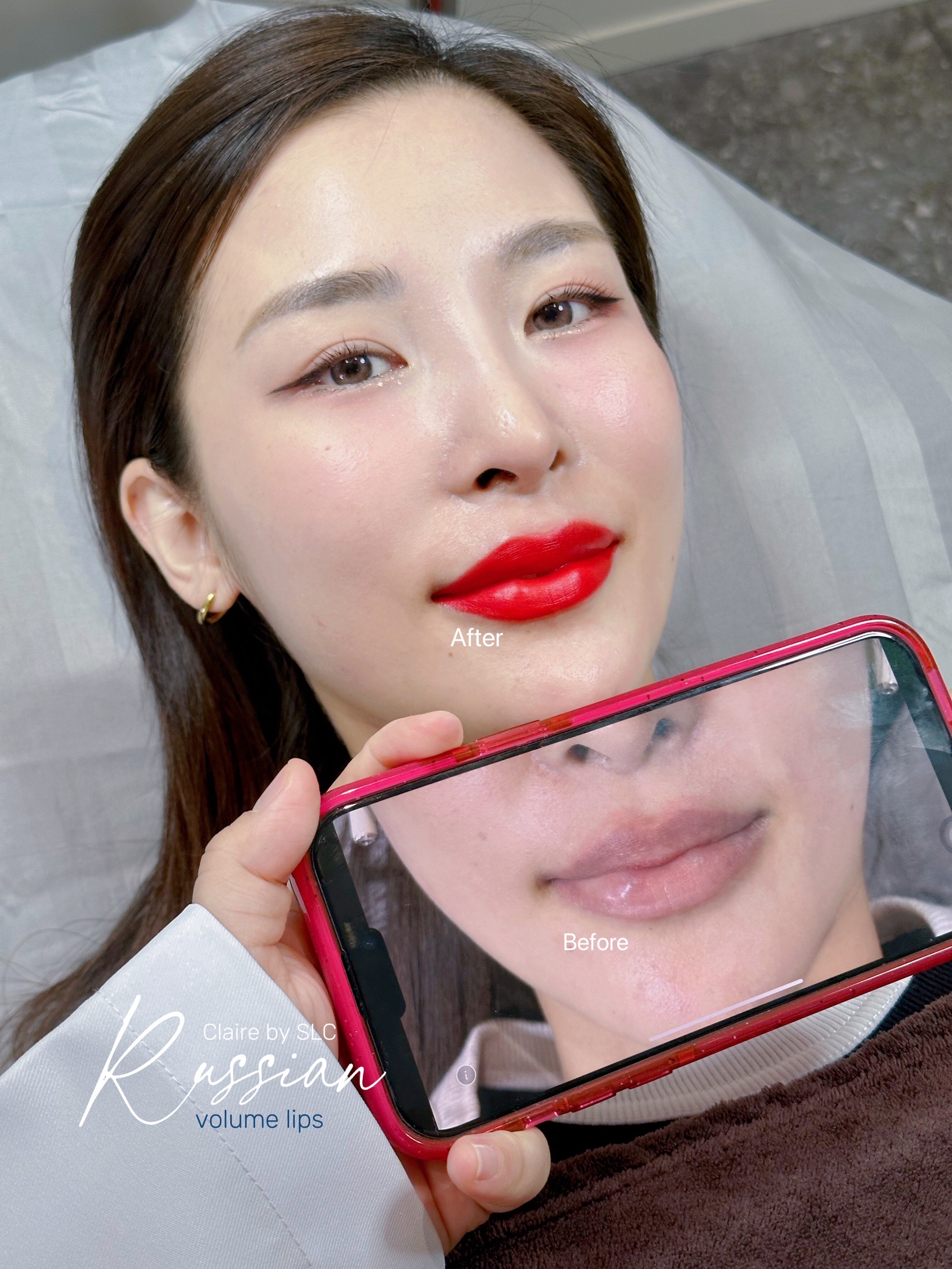 ฝังสีปาก, รีวิวฝังสีปาก, ลิปสติกสีแดง, เสี่ยวหยู