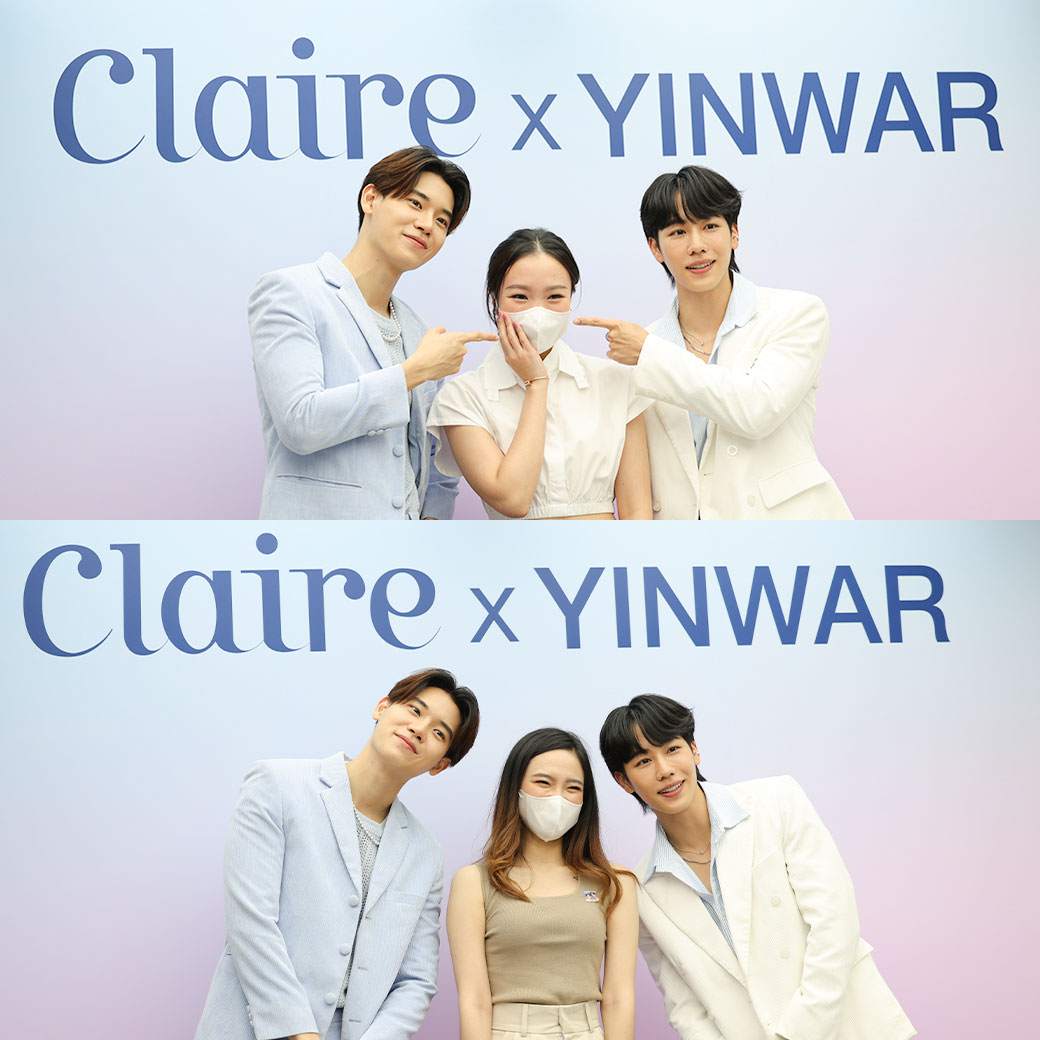 Claire x yinwar,yinwar,แคลร์,หยิ่นวอร์,เซ็นทรัลชิดลม,สยามสแควร์,เซ็นทรัลพระราม3,SLC Concept House,ต่อขนตา,ฝังสีปาก,ฝังสีคิ้ว,แว๊กซ์คิ้ว,ลงสีทิ้นท์คิ้ว,ลงสีคิ้ว,ทำเล็บ,นวดหน้า,ฝังสีปานนม