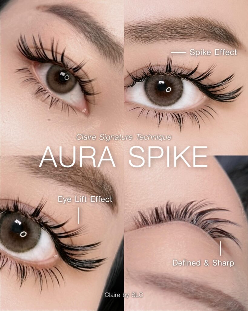 ต่อขนตา Aura Spike